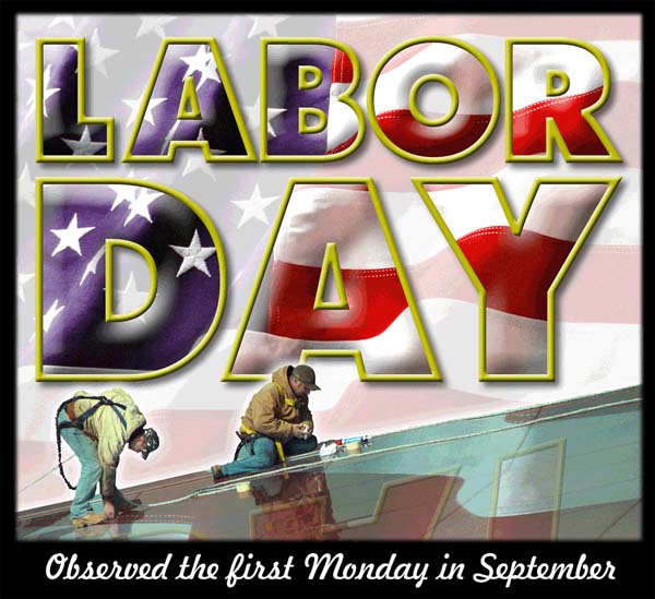 Labor Day-1st Monday in September