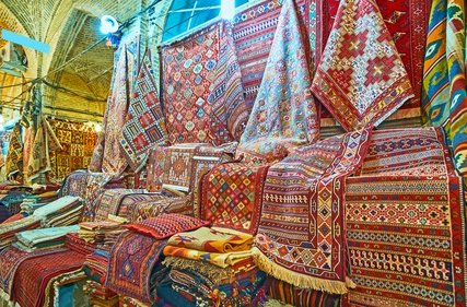 Persian Rugs in Shiraz, Iran Shop