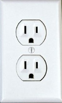 Grounded 3 Plug Outlet