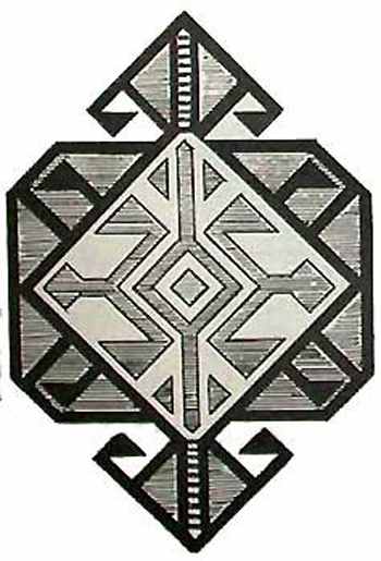 Ali-Akbar-Khani Hexagon Lattice Baluchi Motif