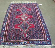 Antique Persian Senneh Kilim