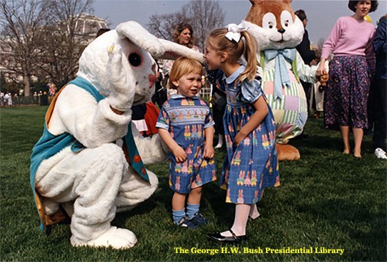 White House Easter Egg Roll - 1990