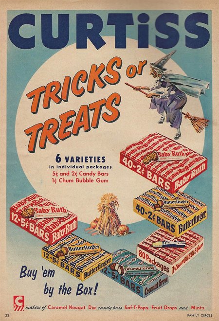 Old Trick or Treat Ad