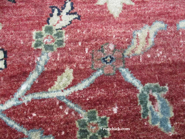 Poor Rug Shearing on Good Quality Rug