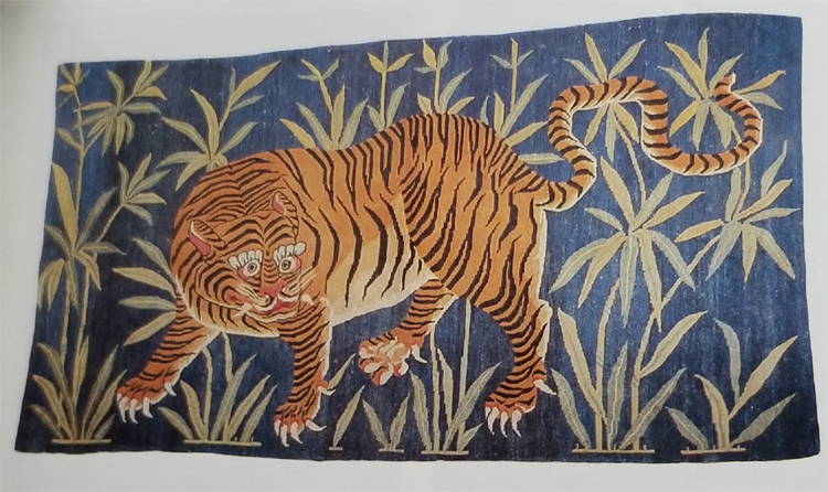 Tibetan Tiger Rug May Have Been Meant for Home Use