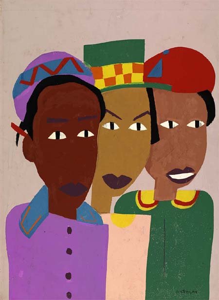 William H. Johnson-3 Friends